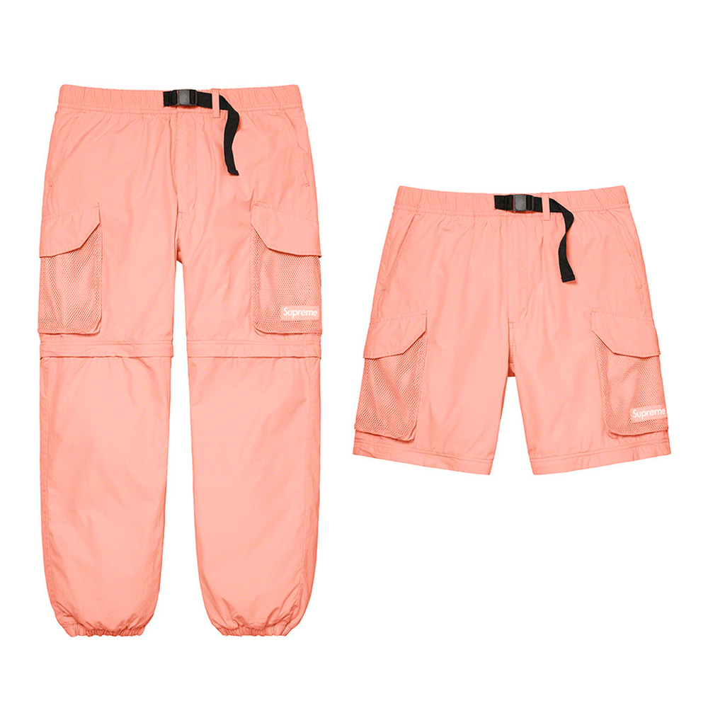 Supreme Mesh Pocket Belted Cargo Pant release info prices resell hypebeast news outfit