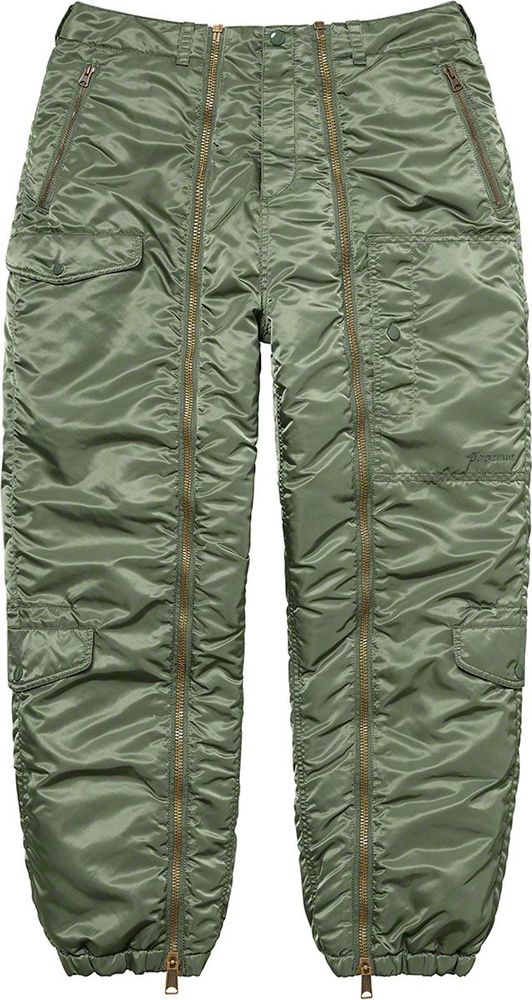 Supreme Nylon Flight Pant streetwear style collab news info hypebeast brand