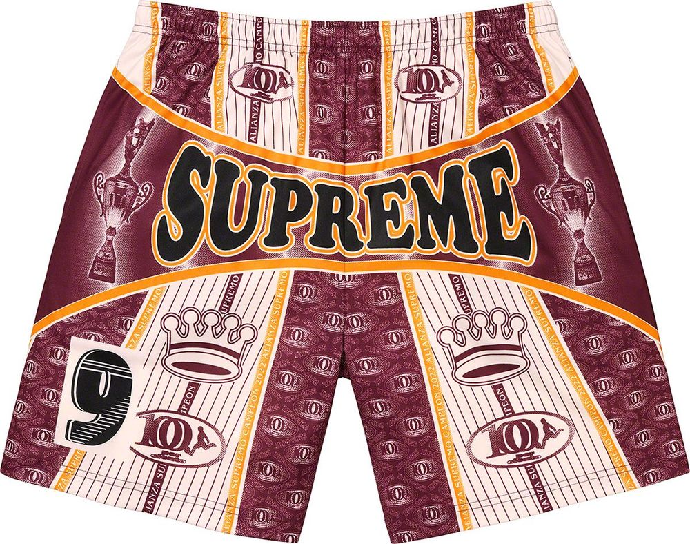 Supreme Por Ciento Soccer Short streetwear style collab news info hypebeast brand
