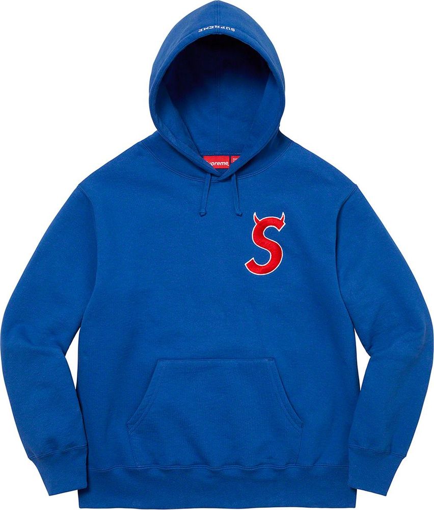 Supreme S Logo Hooded Sweatshirt streetwear style collab news hypebeast brand outfit