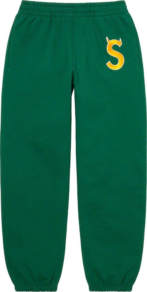 Supreme S Logo Sweatpant FW22 streetwear style collab news info hypebeast brand