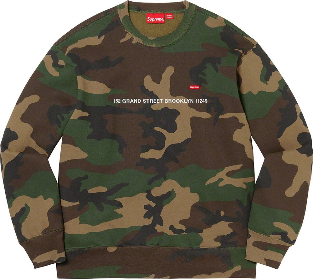 Supreme Shop Small Box Crewneck streetwear style collab news hypebeast brand outfit