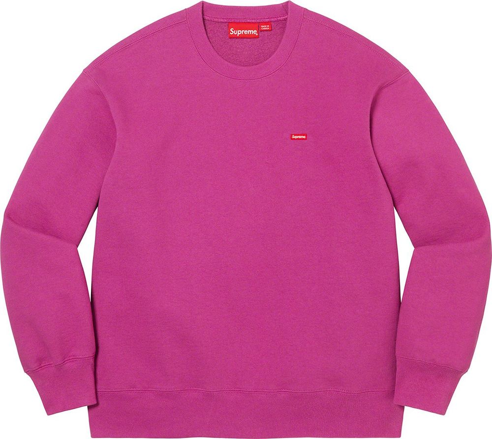 Supreme Small Box Crewneck streetwear style collab news hypebeast brand outfit