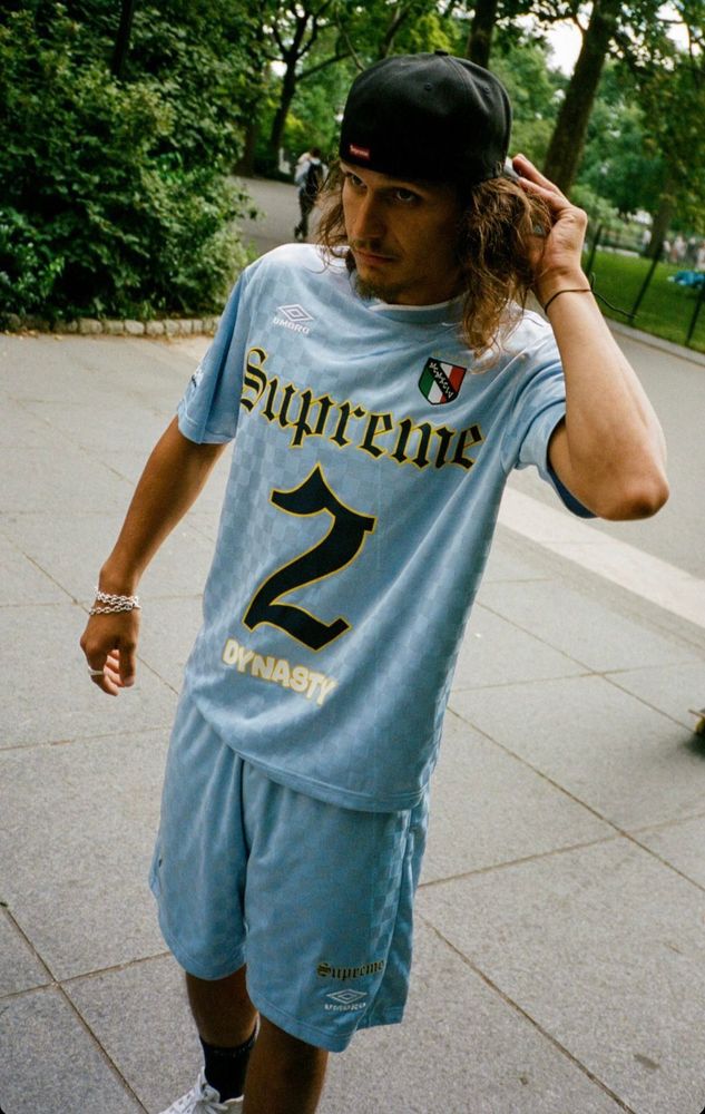 SLN Official - Supreme Tap Umbro for Sporty Collab to Wind