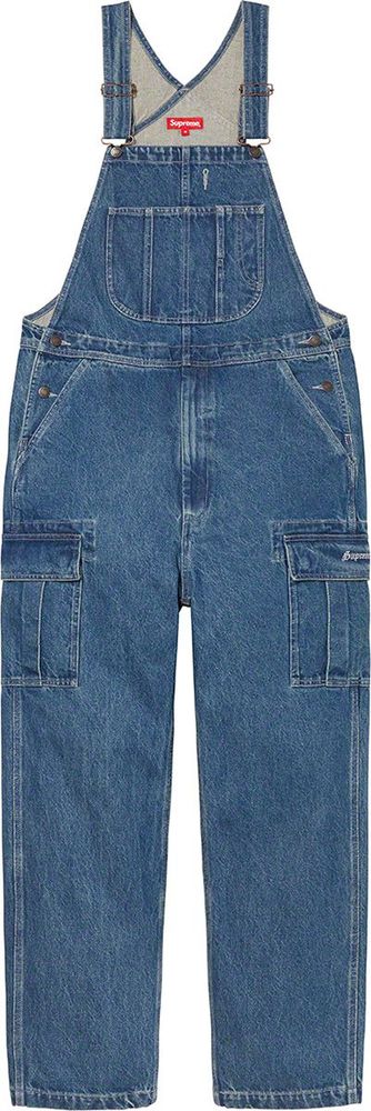 Supreme cargo Denim Overalls streetwear style collab news info hypebeast brand