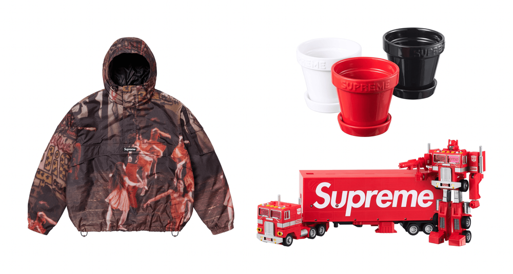 Supreme ss25 week 8 droplist transformers collab Supreme ss25 week 8 droplist transformers collab