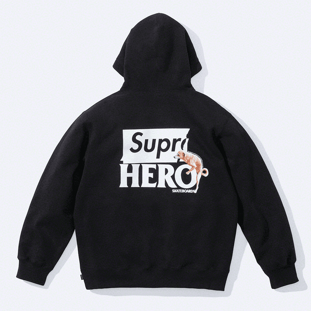 Supreme x Antihero Hooded Sweatshirt SS22 streetwear style collab news info price fashion