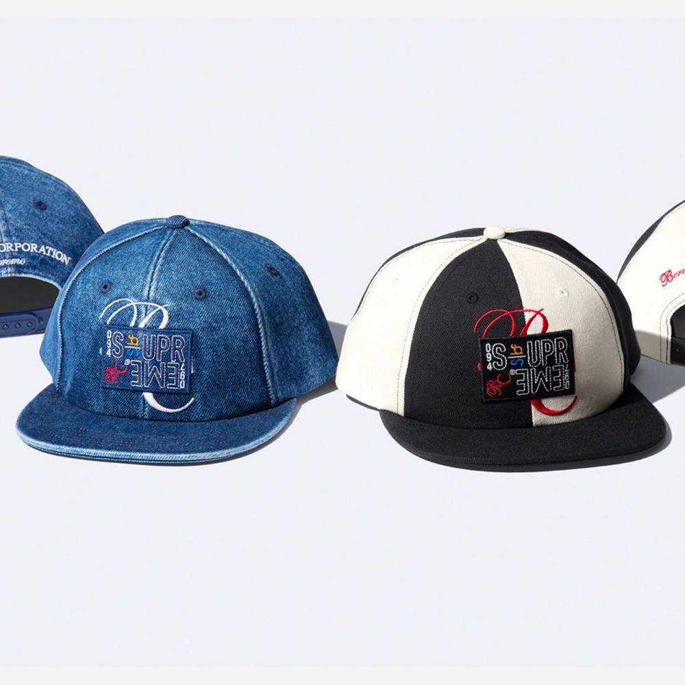 Supreme x Bernadette Corporation 6 Panel Hat streetwear hype fashion