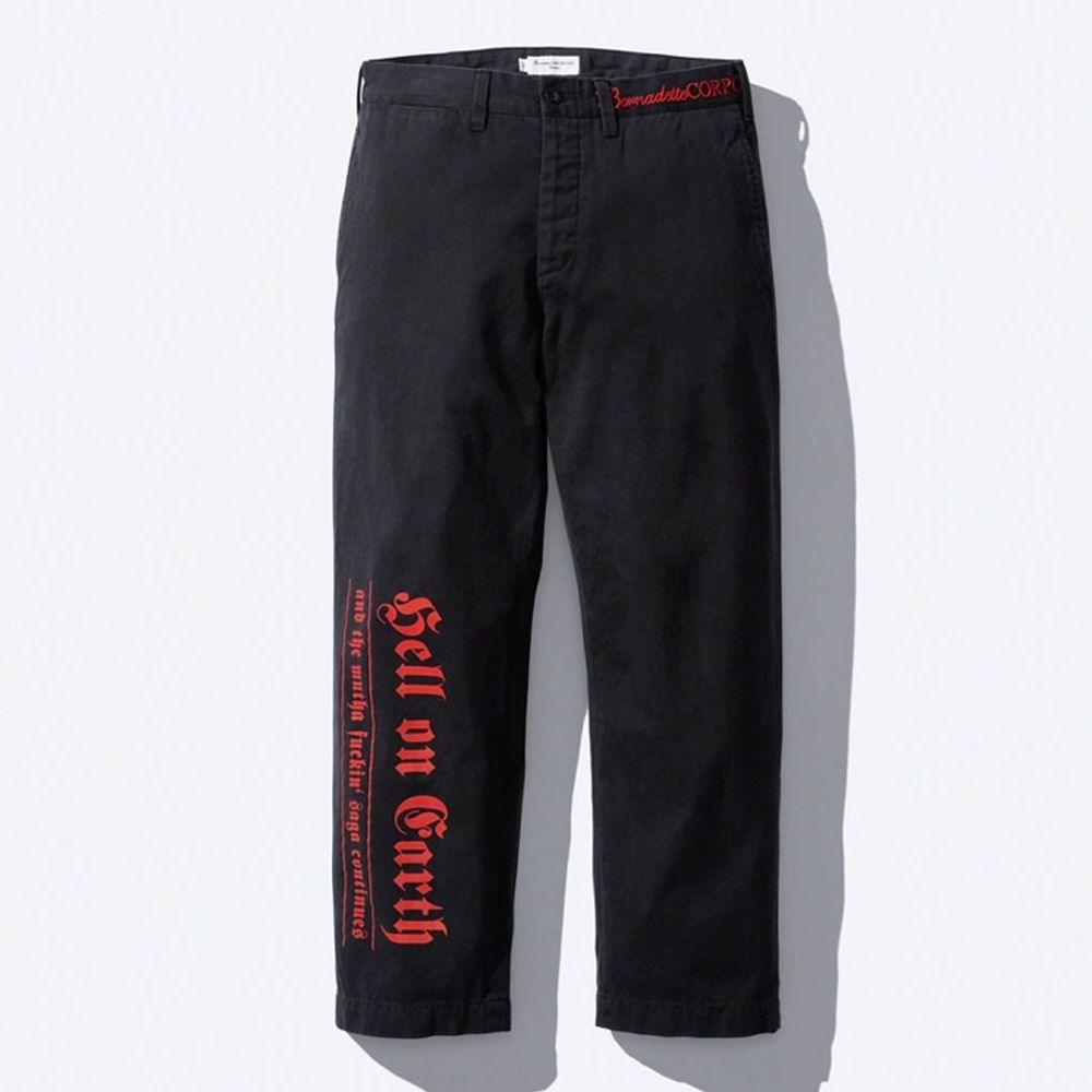 Supreme x Bernadette Corporation Chino Pant streetwear fashion news