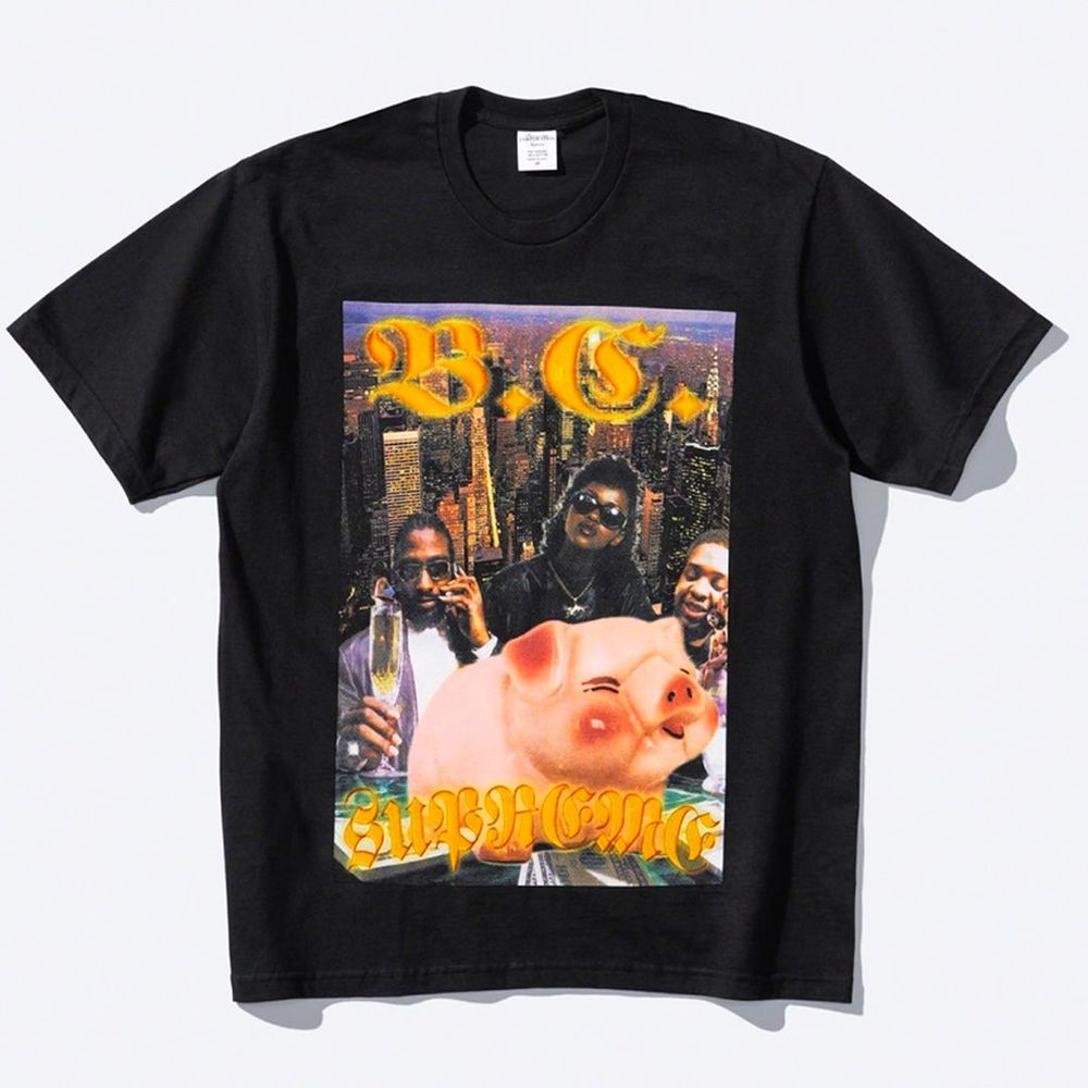 Supreme x Bernadette Corporation Money Tee streetwear fashion collab tshirt
