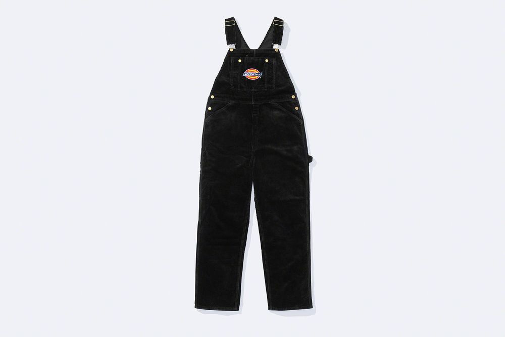 Supreme x Dickies Corduroy Overalls streetwear style collab news fashion
