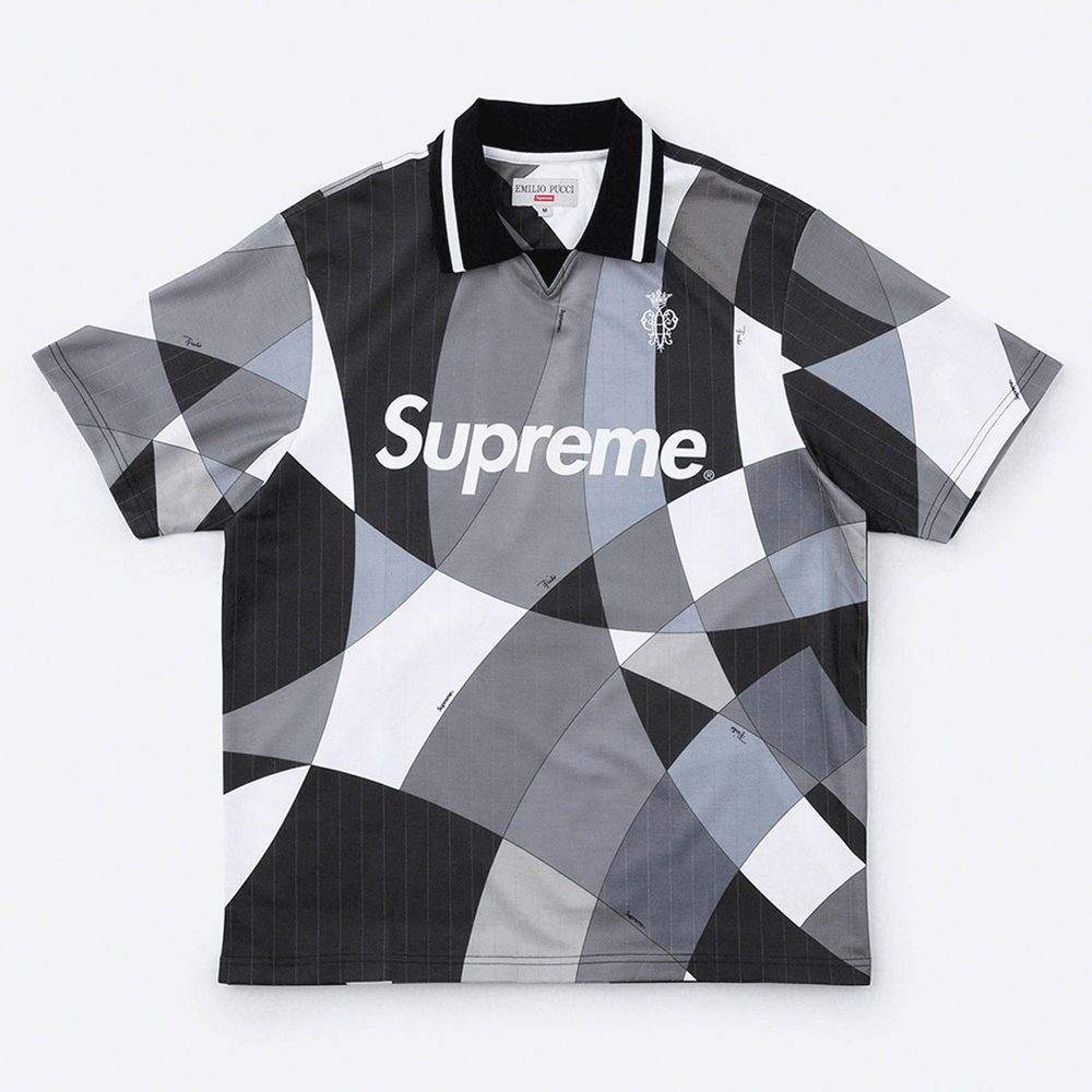 Supreme x Emilio Pucci Soccer Jersey Football top fashion news style men streetwear outfit inspo