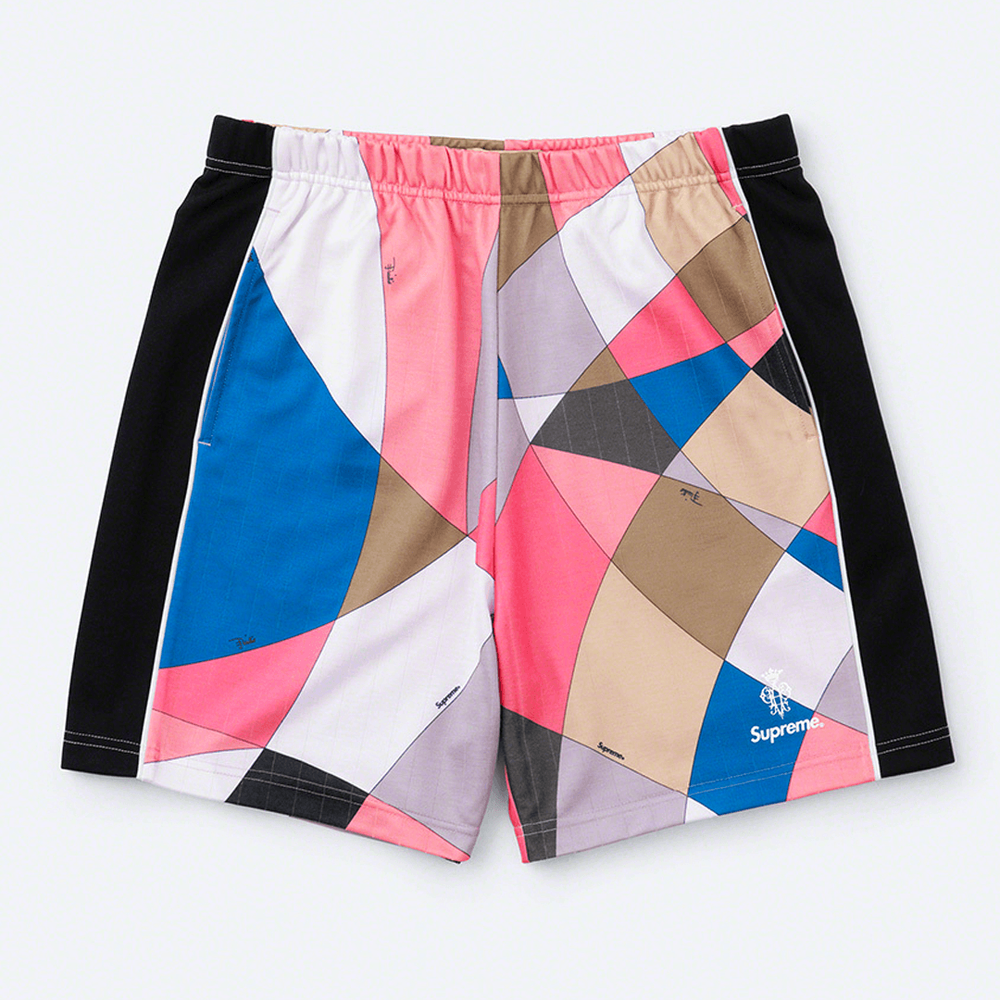 Supreme x Emilio Pucci Soccer Shorts football team release date info price hypebeast brand