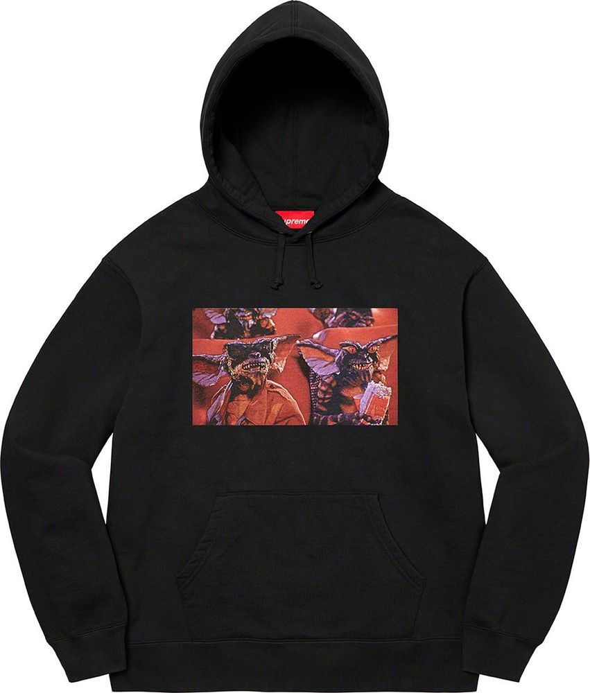 Supreme x Gremlins Hooded Sweatshirt streetwear style collab news hypebeast brand outfit