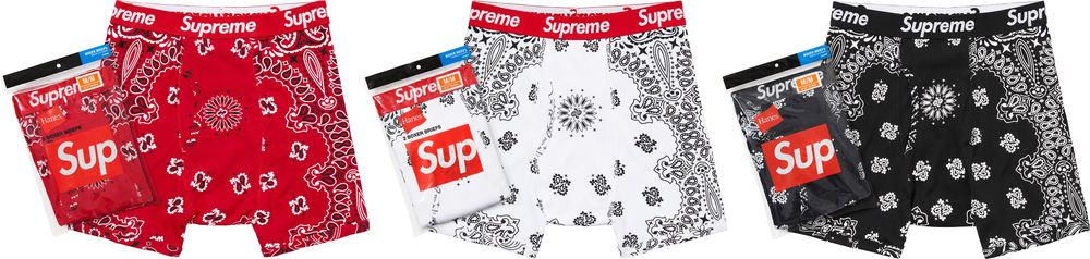 Supreme x Hanes Banana Boxer Briefs streetwear style fashion news hypebeast style outfit