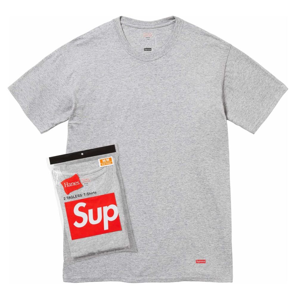 Supreme x Hanes Tagless Tees SS24