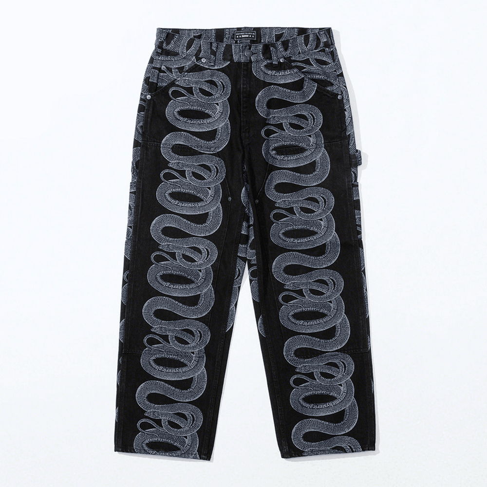 パンツ Supreme HYSTERIC GLAMOUR/32 SLN Official - Supreme Hysteric Glamour Snake Double Knee