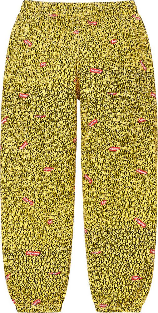 Supreme x IRAK Sweatpant streetwear style collab news info hypebeast brand
