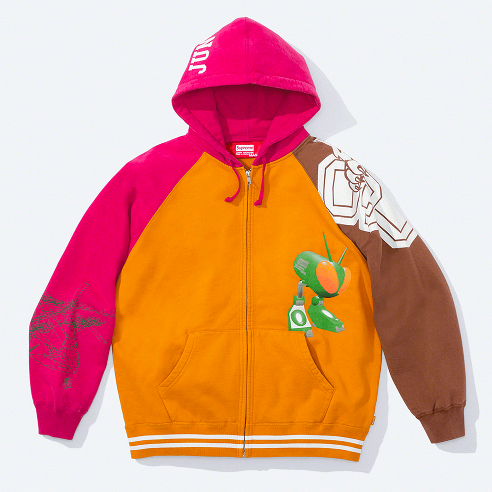 Supreme x JUNYA WATANABE CDG Zip Up Hooded Sweatshirt streetwear style collab news