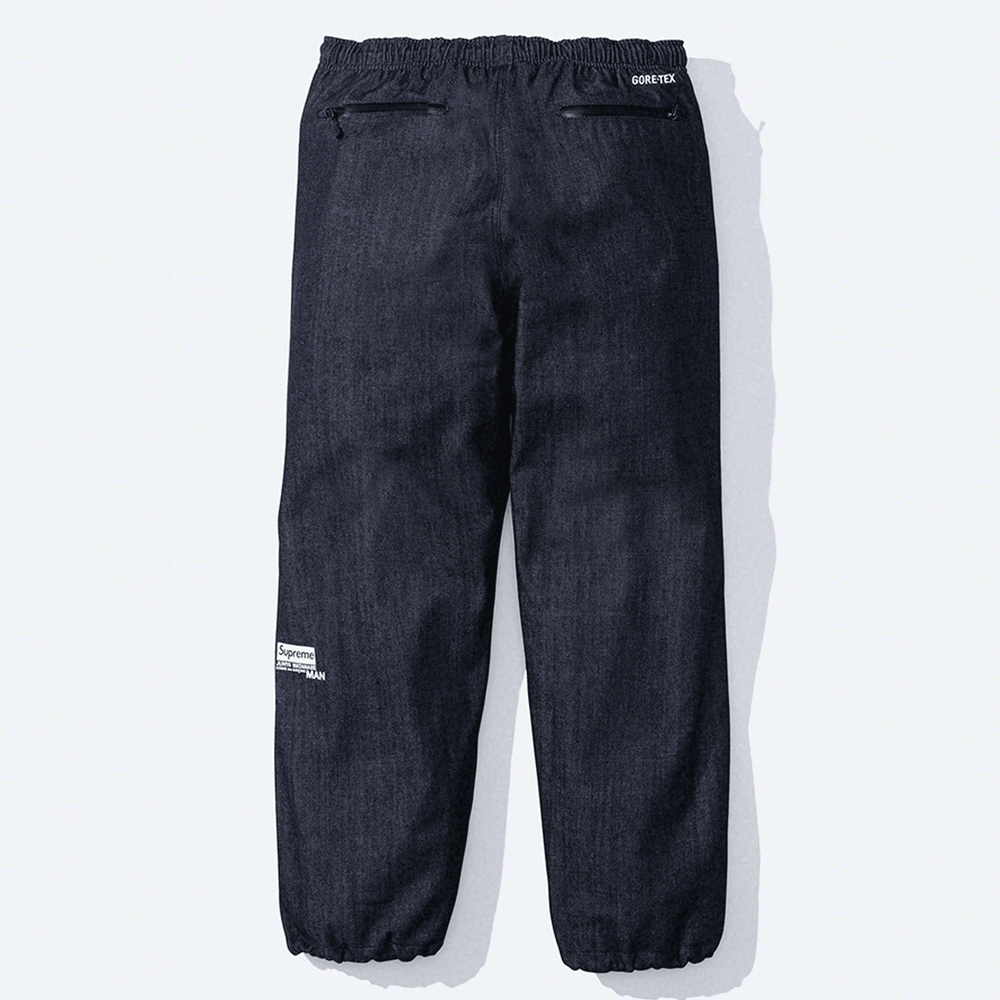 Supreme x JUNYA WATANABE CDG x GORE TEX Denim Pant streetwear style collab news