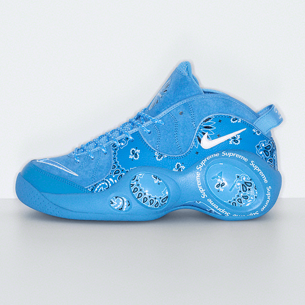 Supreme x Nike Air Zoom Flight 95 streetwear sneakers hypebeasst style fashion news Blue