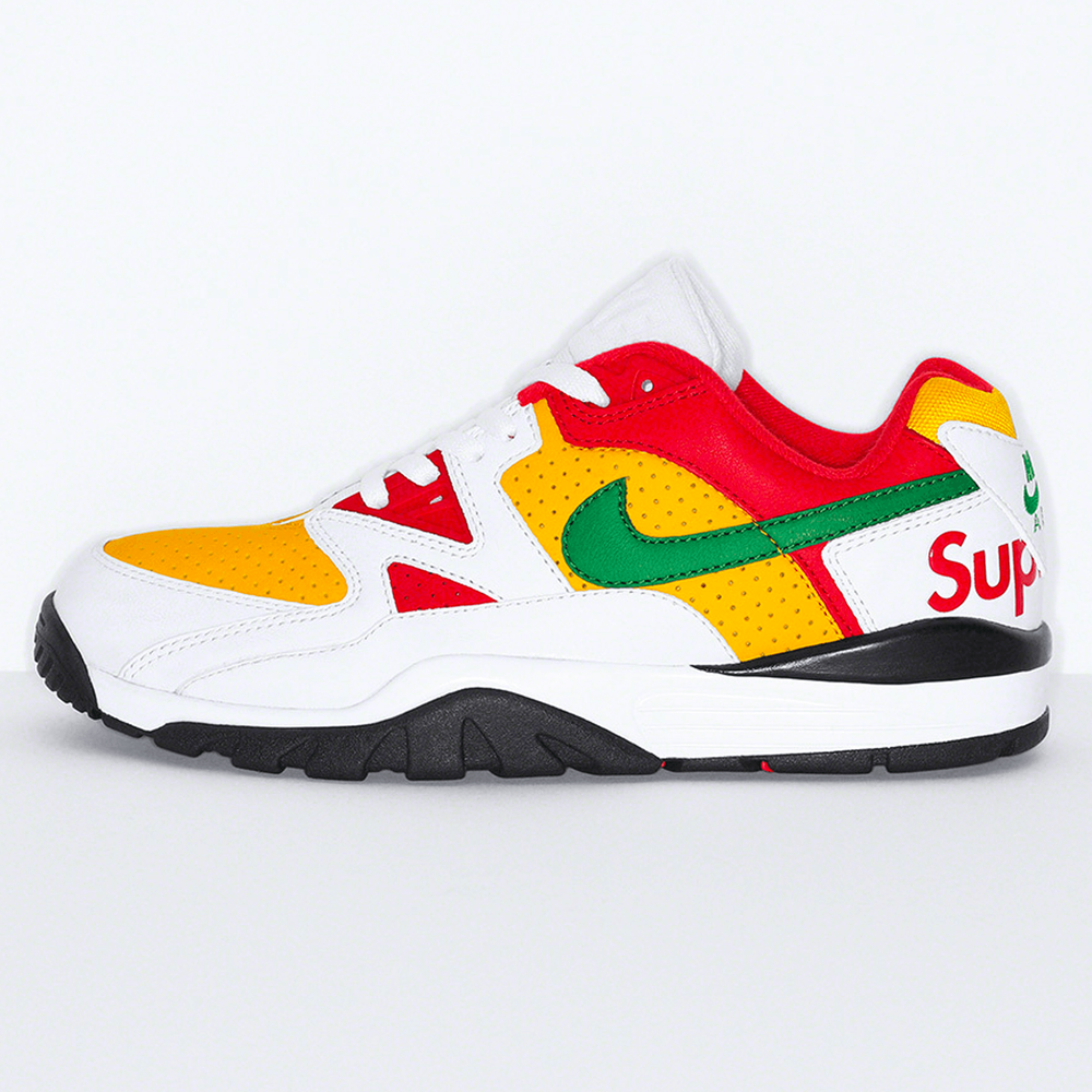 Supreme x Nike Cross Trainer Low White sneakers news hypebeast fashion style collab