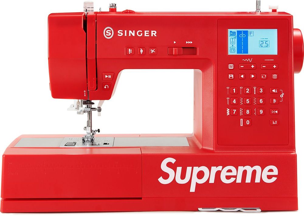 Supreme x Singer SP68 Computerized Sewing Machine streetwear style fashion news hypebeast style outfit