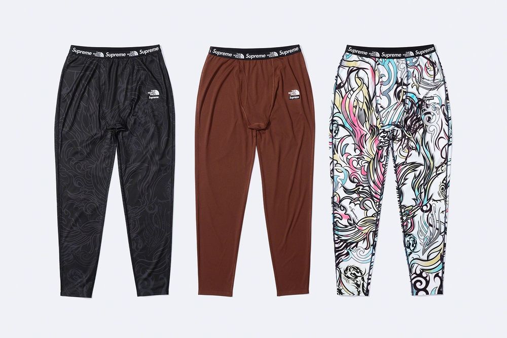 Supreme x The North Face Base Layer Pant streetwear style collab news fashion