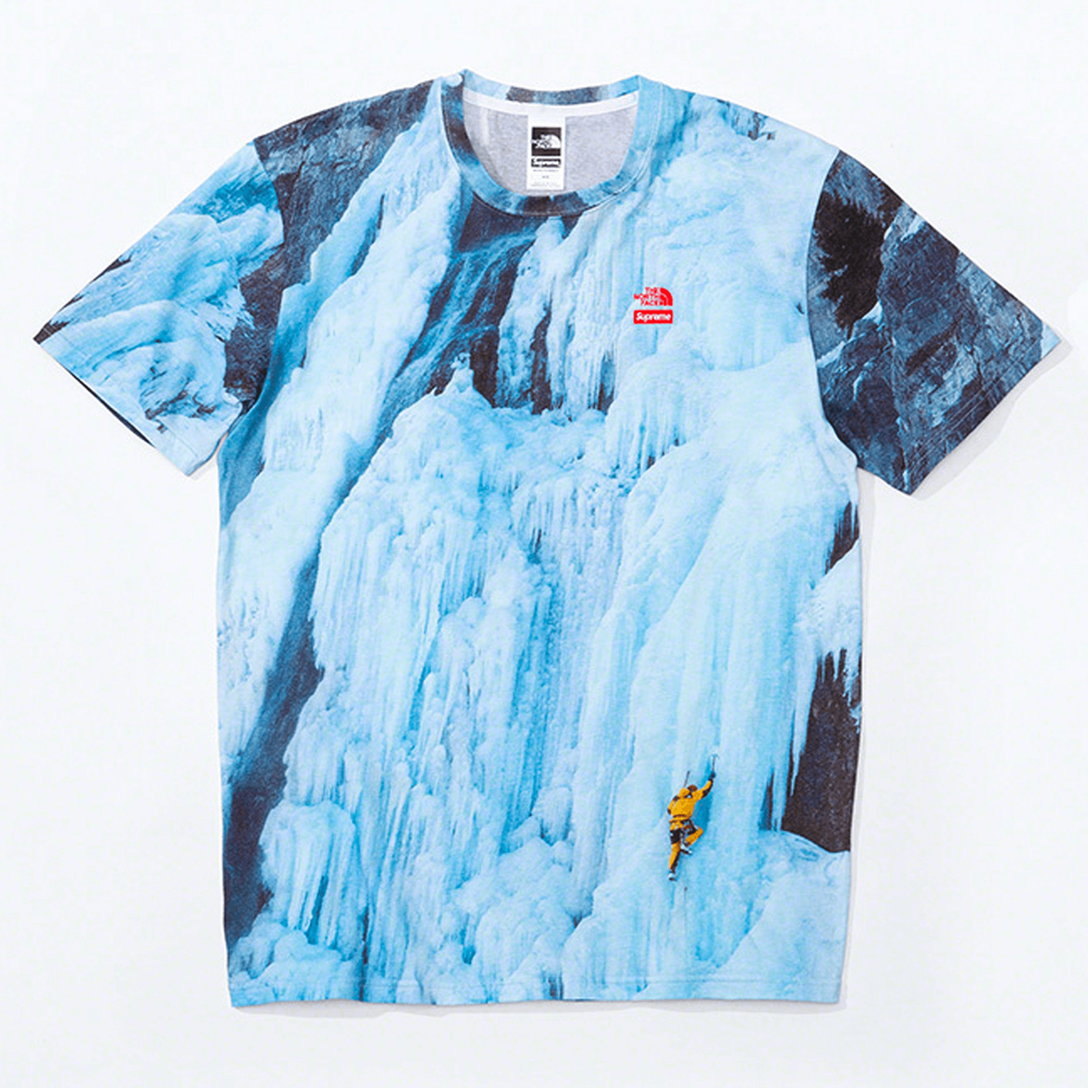 Supreme x The North Face Ice climb tee release info price news