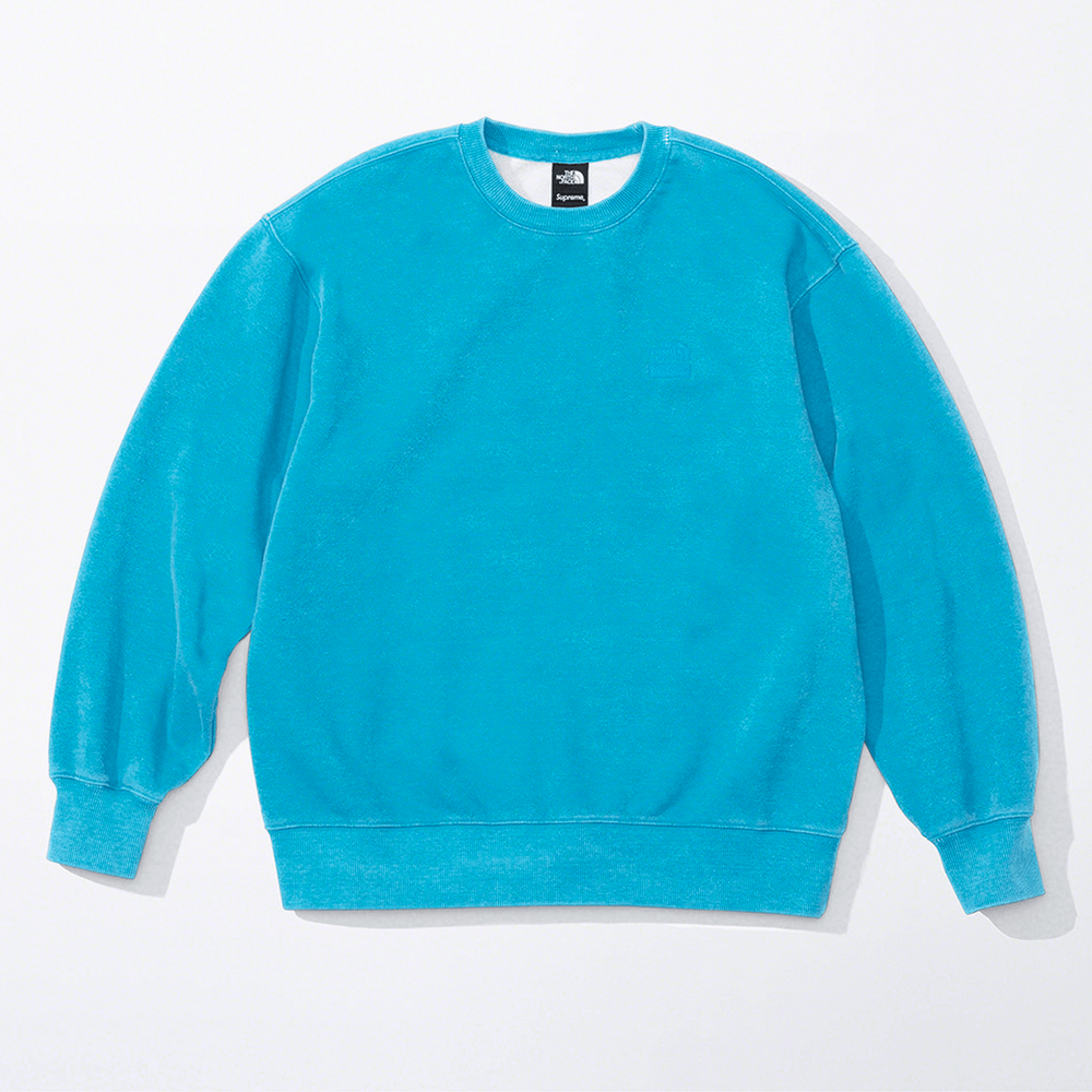 Supreme x The North Face Pigment Printed Crewneck jumper release date info streetwear hypebeast