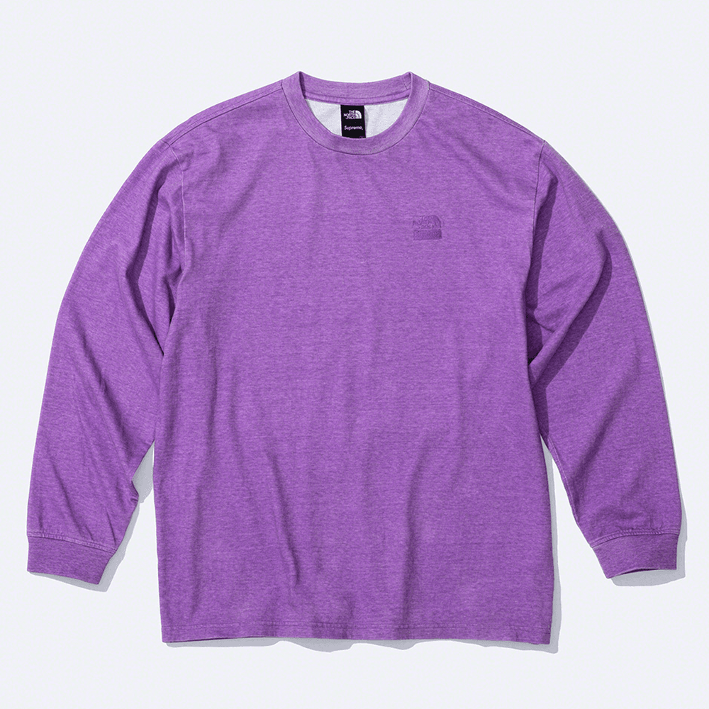Supreme x The North Face Pigment Printed Longsleeve Top streetwear style collab news info