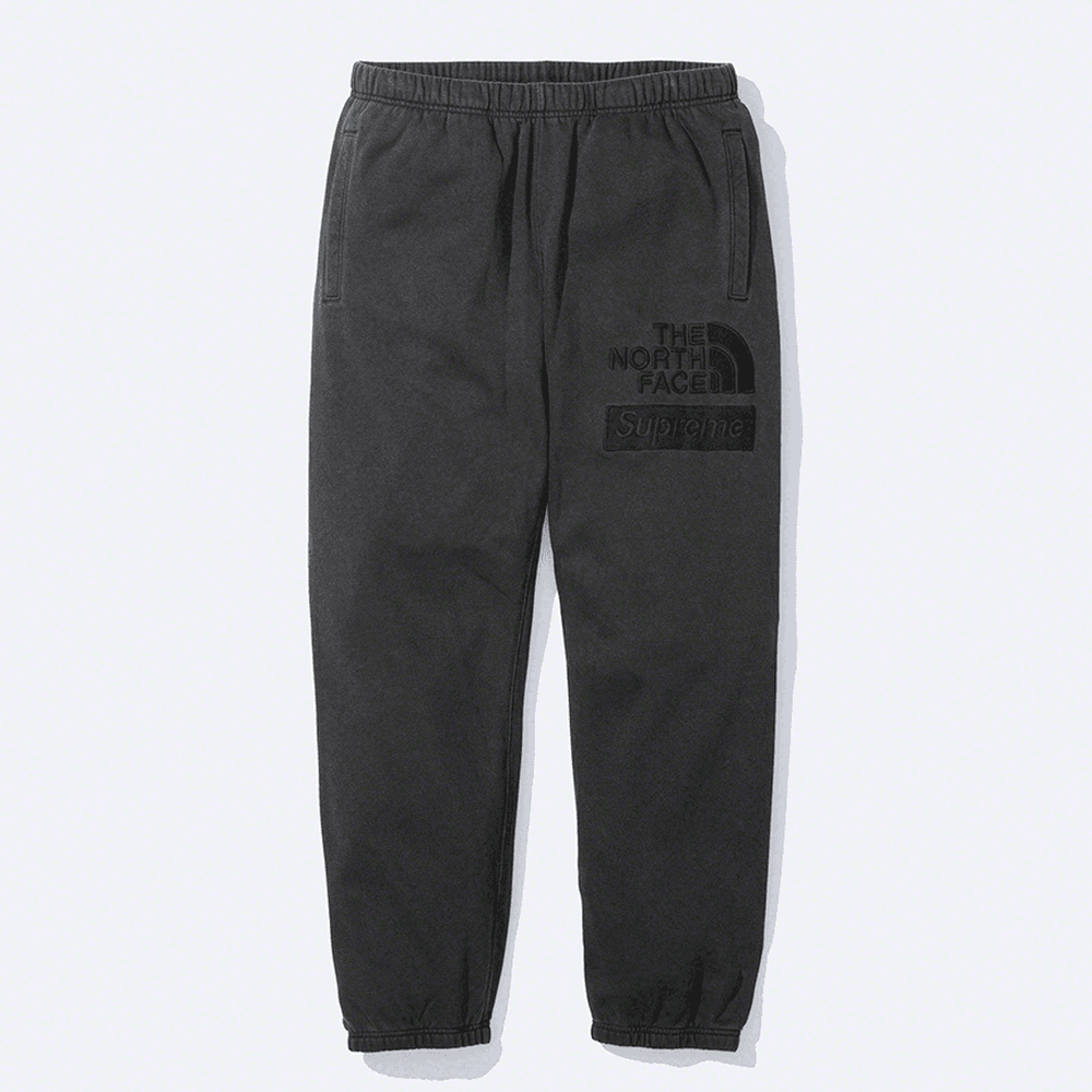 Supreme x The North Face Pigment Printed Sweatpant streetwear style collab news info hype