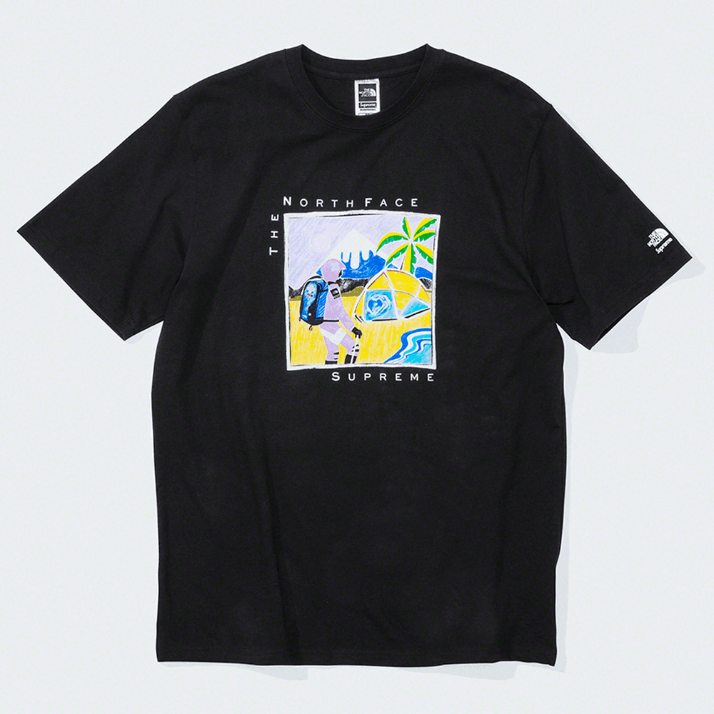 Supreme x The North Face Sketch Tee tshirt streetwear style collab news