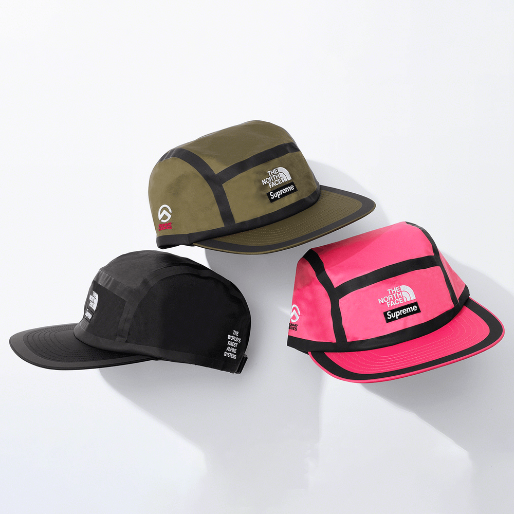 Supreme x The North Face Summit Series outer shell Camp Cap release info price droplist