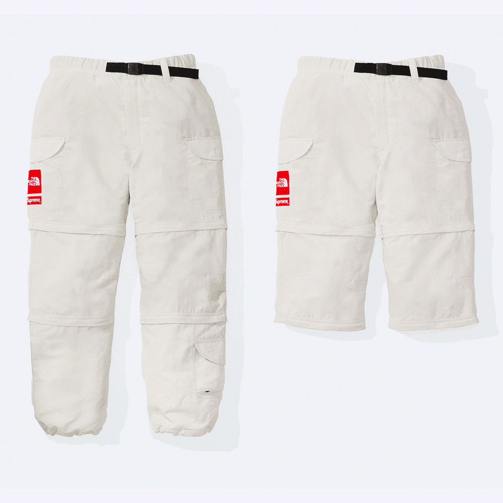Supreme x The North Face Trekking Zip Off Belted Pant streetwear style collab news