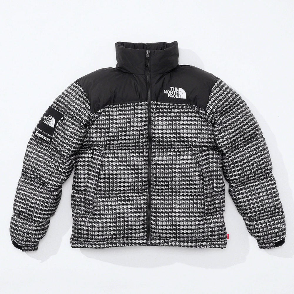 Supreme x The North Face studded nuptse jacket release info news leaks