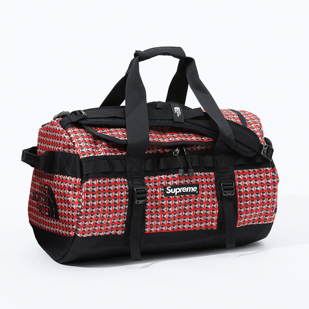 Supreme x The North face studded small base camp bag release info news