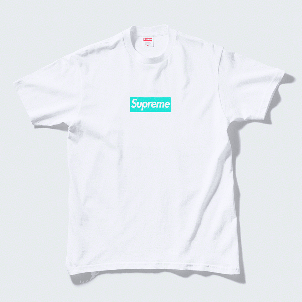 Supreme x Tiffany & Co Box Logo Tee streetwear release date info pricing collab