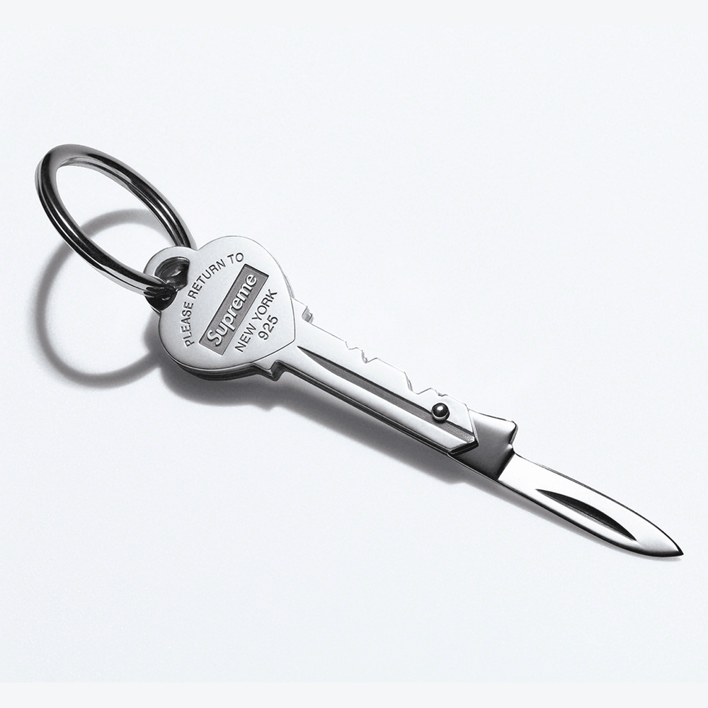 Supreme x Tiffany & Co Heart Knife streetwear brand collab release date info
