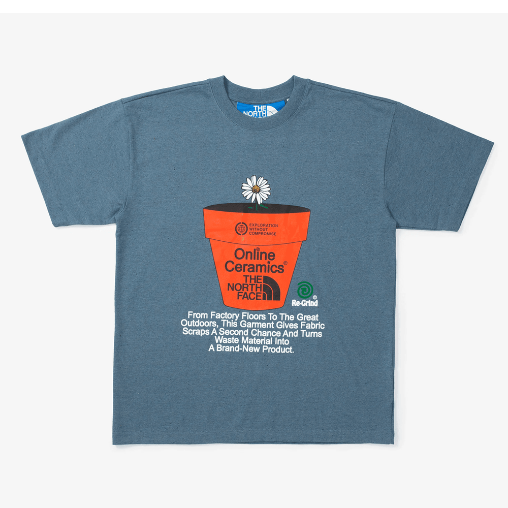 The North Face x Online Ceramics Plant Pot Tee streetwear style collab news tshirt