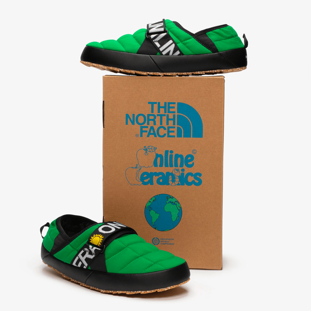 The North Face x Online Ceramics Sherpa Traction Mule Climb streetwear style collab news