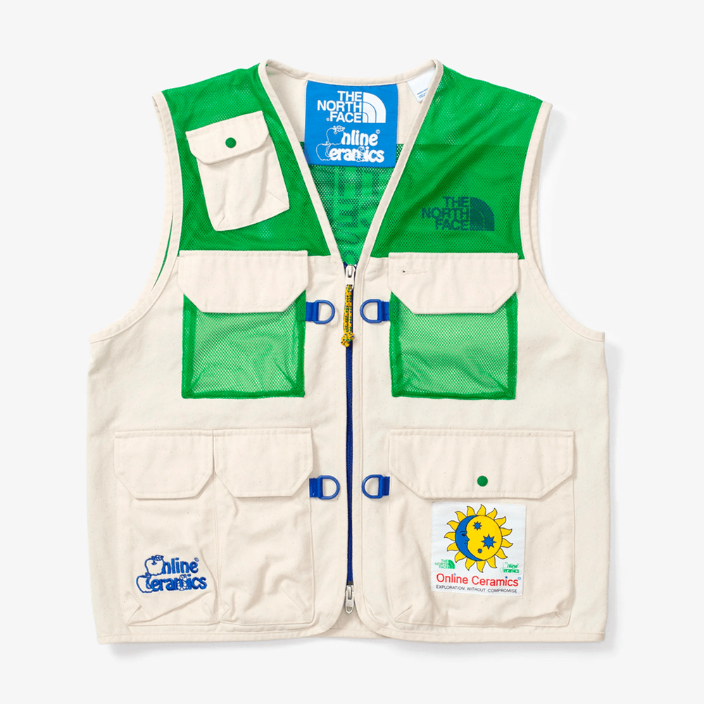 The North Face x Online Ceramics Utility Field Vest streetwear style collab news info price