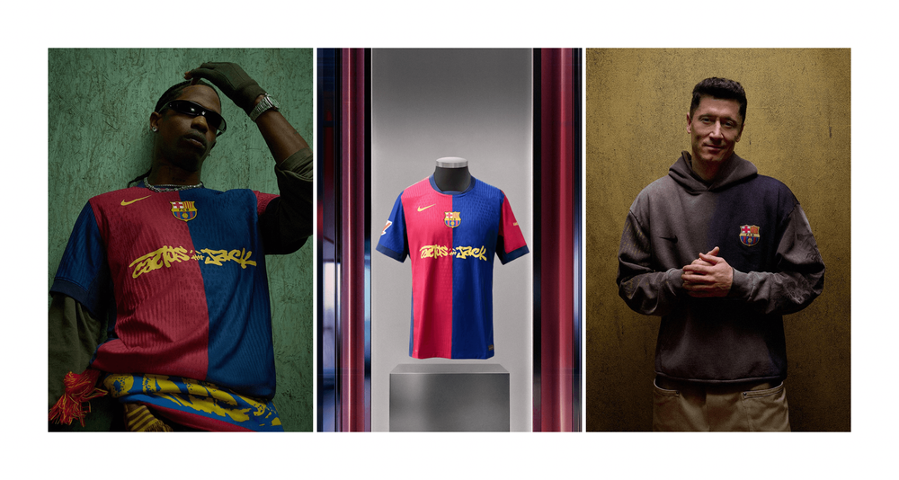 SLN Official - Travis Scott Drops Cactus Jack x FC Barcelona