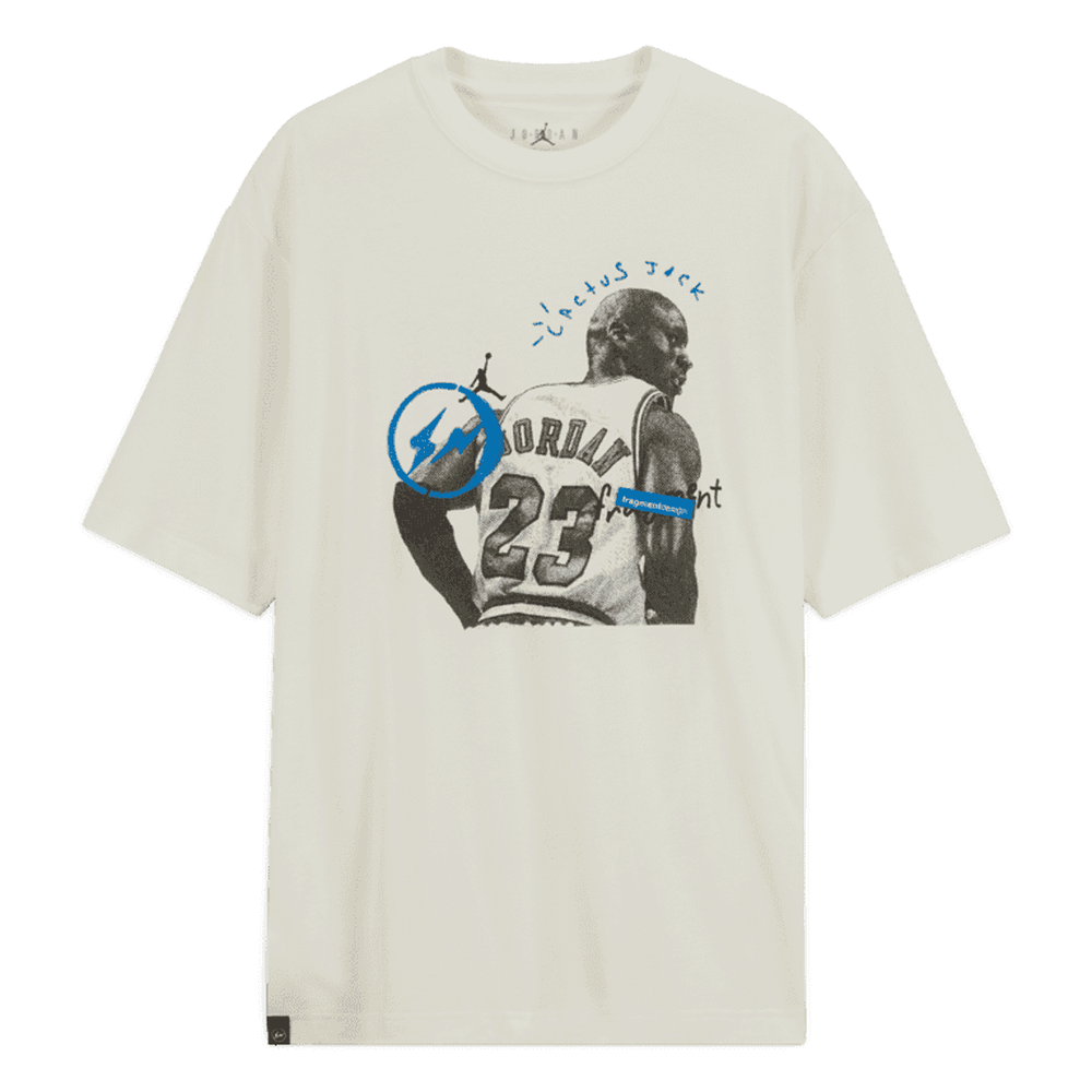 Travis Scott x Fragment x Jordan Tee cactus jack collaboration streetwear news