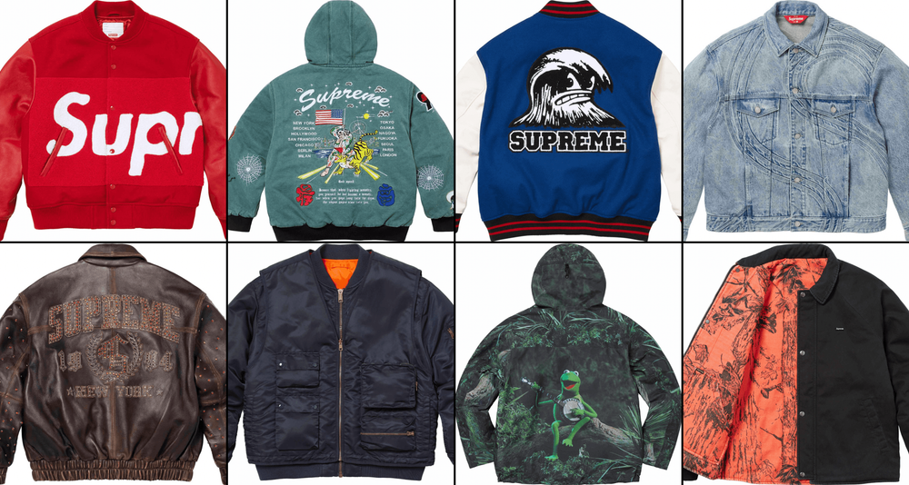 supreme jackets ss24 supreme jackets ss24