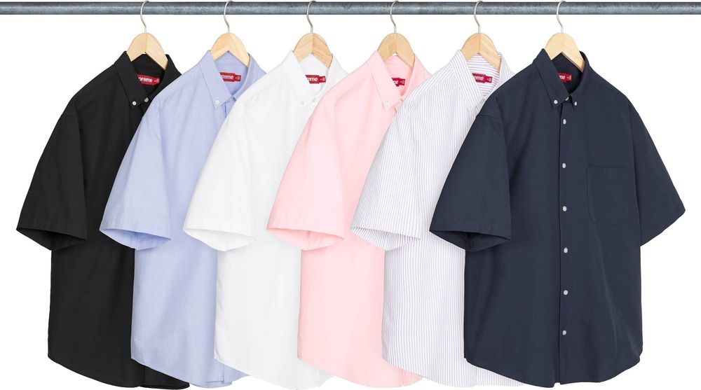SLN Official - Loose Fit Oxford S/S Shirt