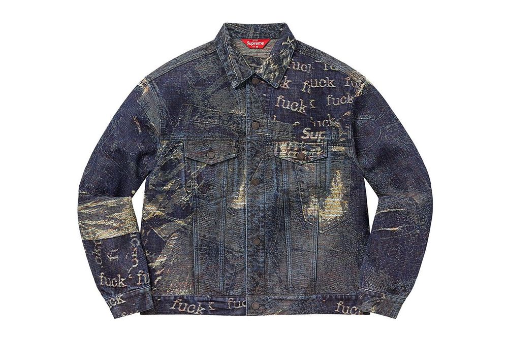ジャケット・アウター Supreme fuck denim jacket 2013ss Supreme 2013SS Fuck Denim Jacket S - メルカリ