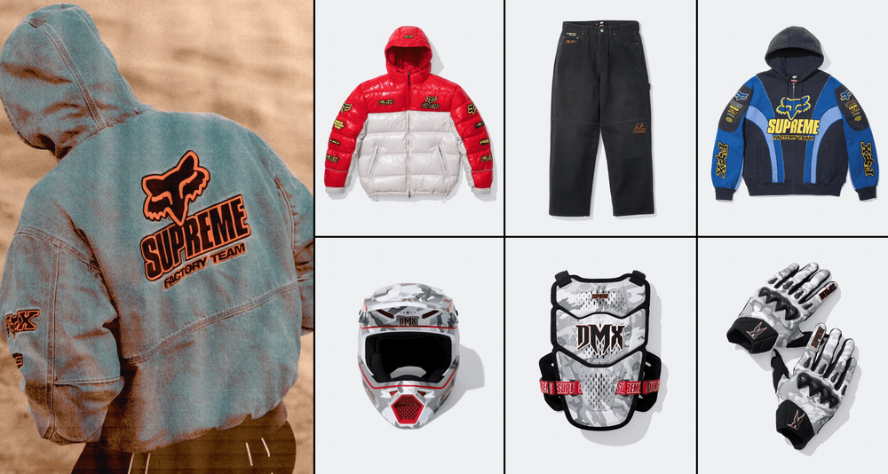 SLN Official - Supreme & Fox Racing Honour DMX in FW25 Collaboration