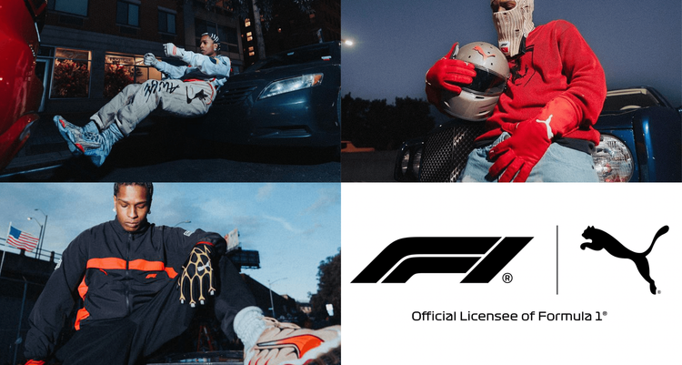 ASAP rocky Puma formula 1
