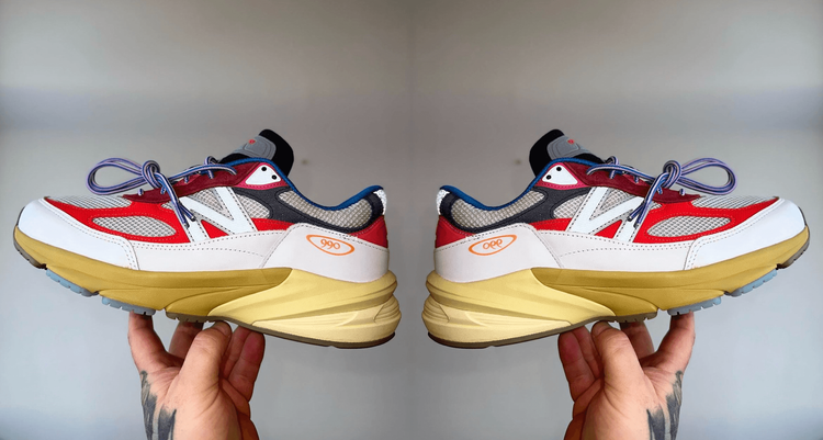 Action bronson new balance 990v6 collaboration 2025